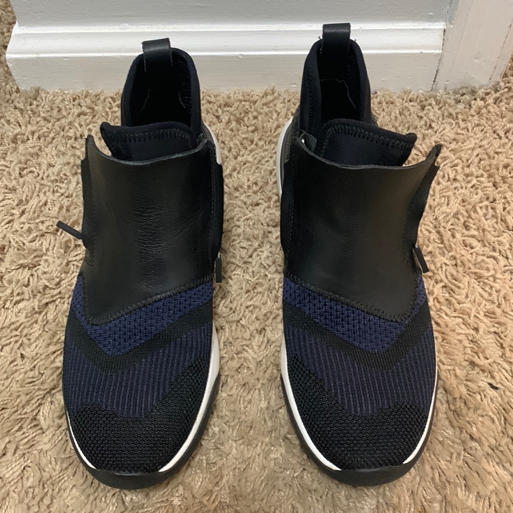 Women’s slip on blue & black ASH sneakers size 38
